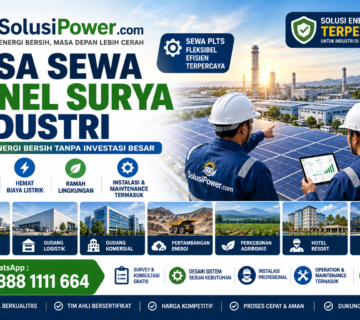 Jasa, Vendor, Pemasangan, Instalasi, Sewa Panel Surya, kebutuhan industri, kawasan industri, komersial, manufaktur, gudang, pabrik, pertambangan, perkebunan, perhotelan, retail, hingga fasilitas publik