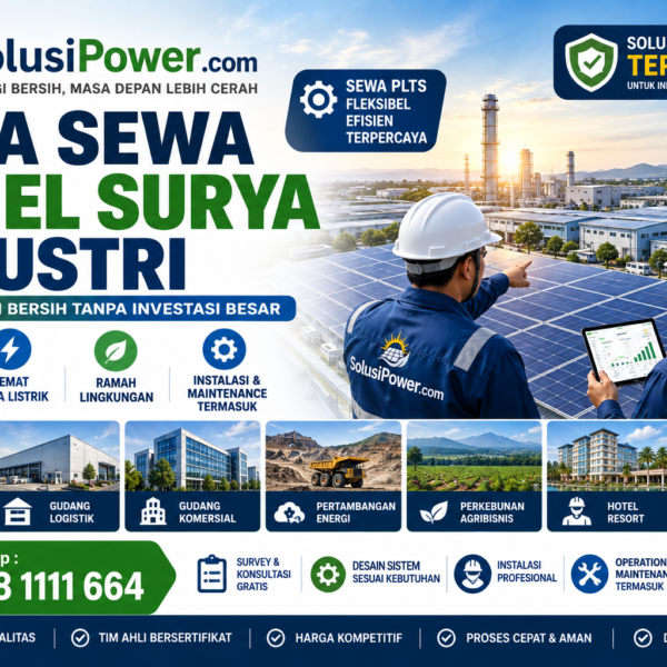 Jasa, Vendor, Pemasangan, Instalasi, Sewa Panel Surya, kebutuhan industri, kawasan industri, komersial, manufaktur, gudang, pabrik, pertambangan, perkebunan, perhotelan, retail, hingga fasilitas publik Jasa, Vendor, Pemasangan, Instalasi, Sewa Panel Surya, kebutuhan industri, kawasan industri, komersial, manufaktur, gudang, pabrik, pertambangan, perkebunan, perhotelan, retail, hingga fasilitas publik